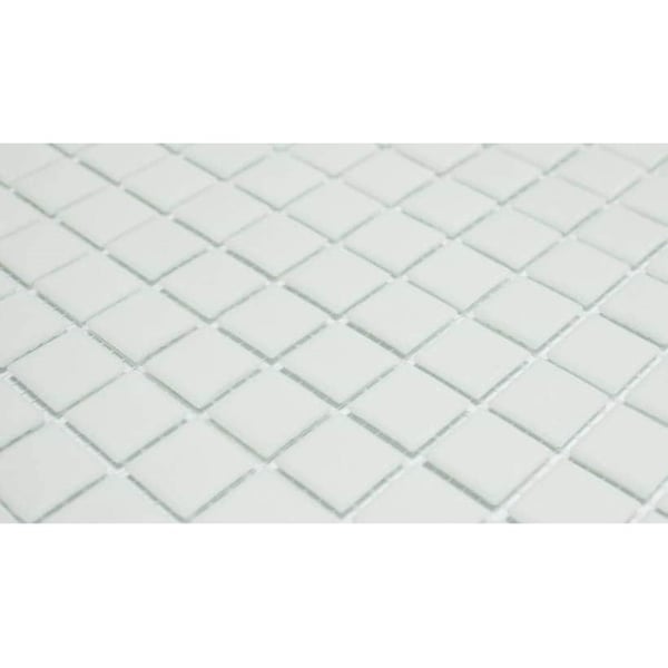 Ψηφίδα πισίνας  λευκή blanco nieblas